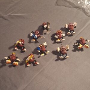 Vintage California Raisins Figure Lot (10 pcs) - 80s/90s Collectible Toys